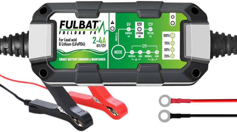 Begränsad tid Fulbat, Batteriladdare Fulload F4