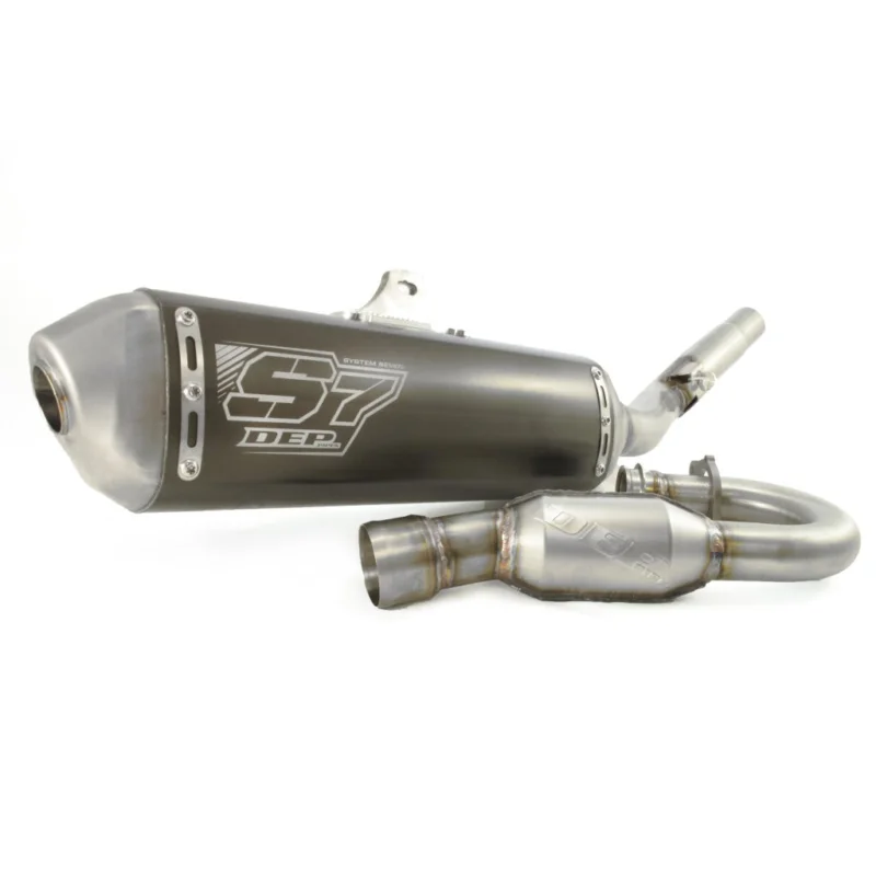 Expressleverans DEP, S7 Avgassystem 4-Takt, Komplett, Kawasaki 21-24 KX250, 24 KX250X