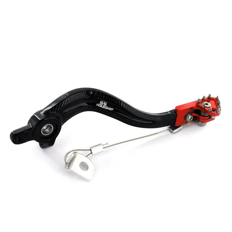 Rea Holeshot, Bromspedal Flex Tip, SVART RÖD, BETA 20-21 RR 250 2T, 21 RR 350 4T EFI/RR 390 4T EFI/RR 430 4T EFI/RR 480 4T EFI, 20 R