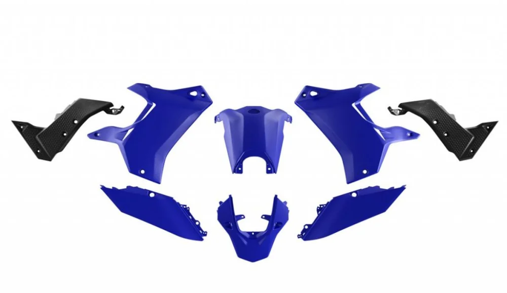 Rtech, Plastkit Revolution, SVART BLÅ, Yamaha 19-24 TÉNÉRÉ 700 Sänkt pris