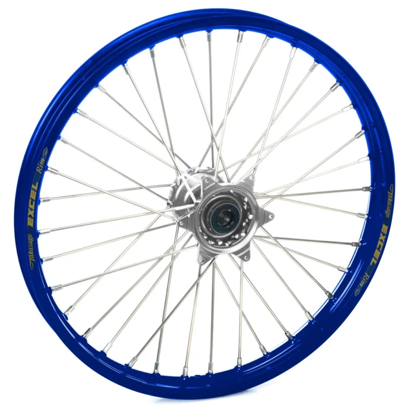 Haan Wheels, Komplett Hjul, 1,85, 21", FRAM, SILVER BLÅ, Yamaha 19-24 TÉNÉRÉ 700 risnedsättning