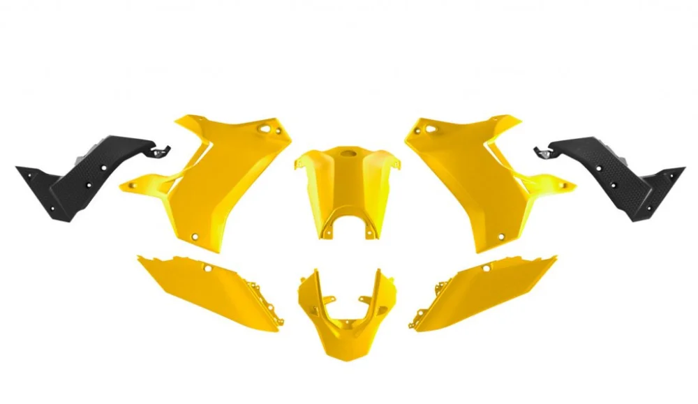 Erbjudandepris Rtech, Plastkit Revolution, SVART GUL, Yamaha 19-24 TÉNÉRÉ 700