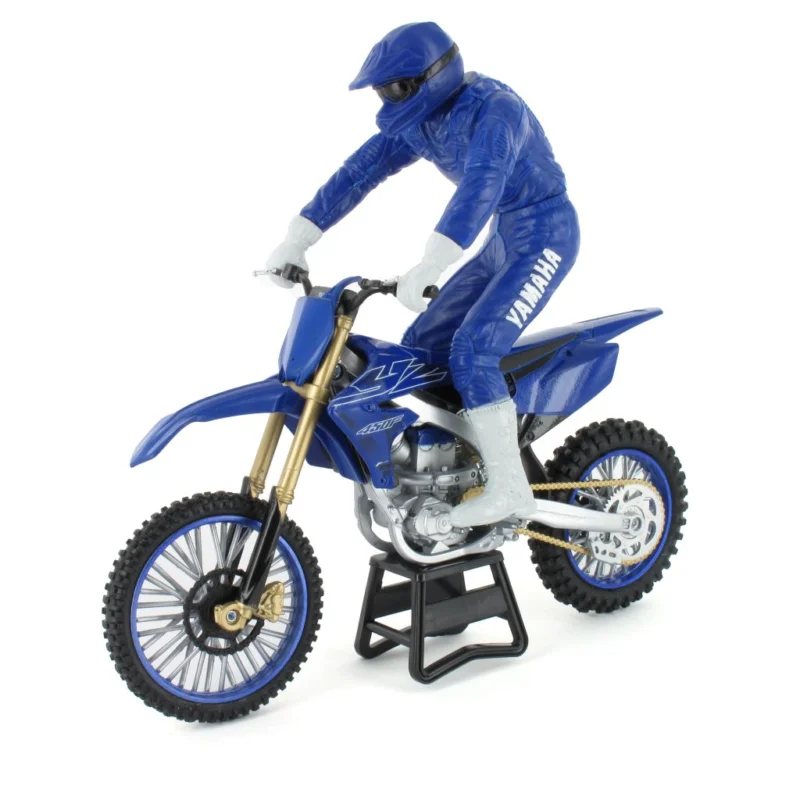 New-Ray, 1:12 Yamaha YZ 450F, Med Förare Beställ nu