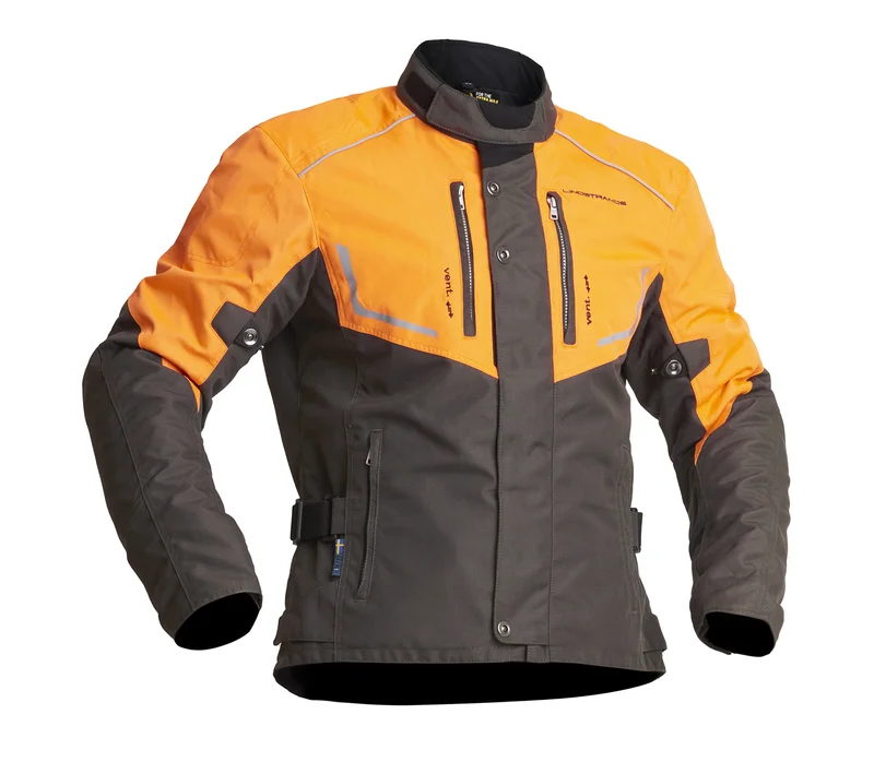 Säker betalning Lindstrands Textile Jacket Halden Green/Orange