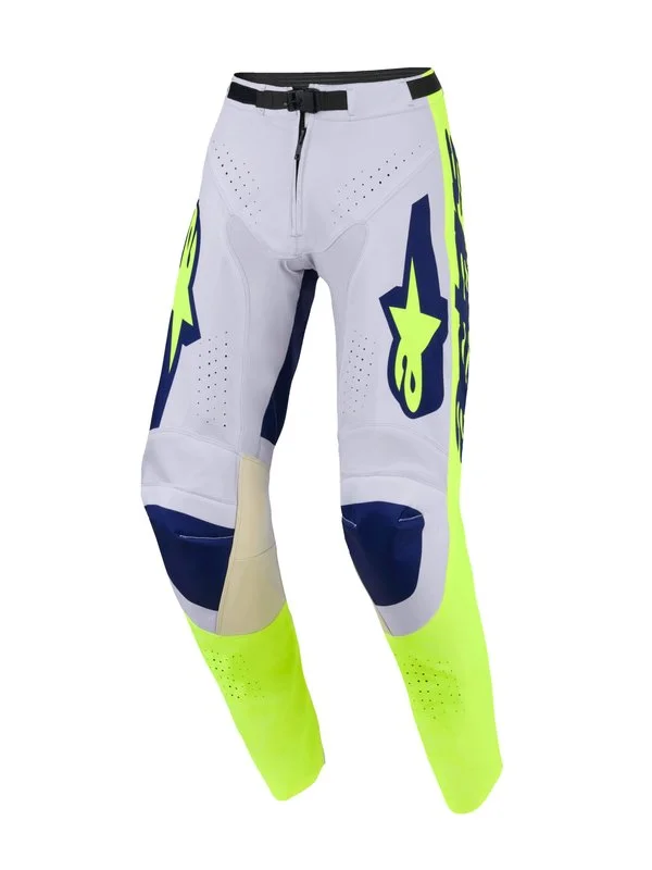 Erbjudande Crossbyxor Alpinestars 2026 Racer Air Riway Grå/Fluo Gul/Blå