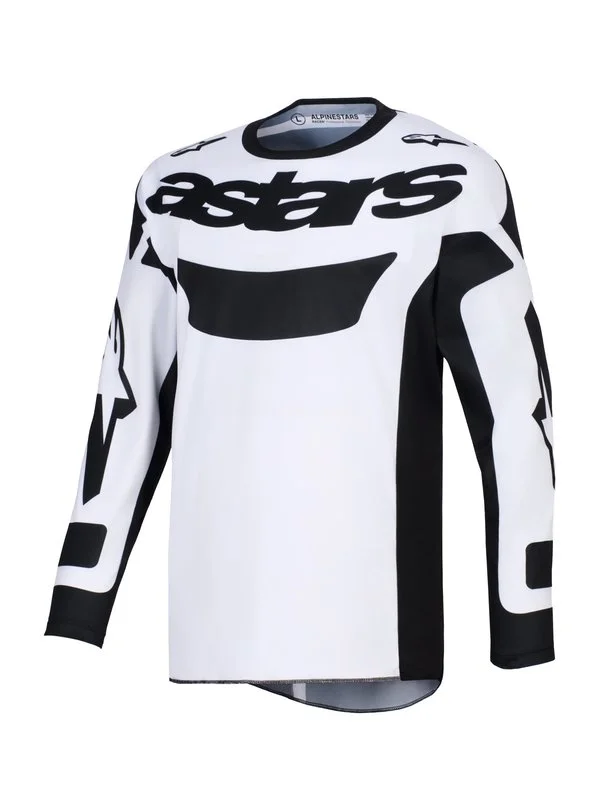 Säker betalning Crosströja Alpinestars 2026 Racer Riway Vit/Svart
