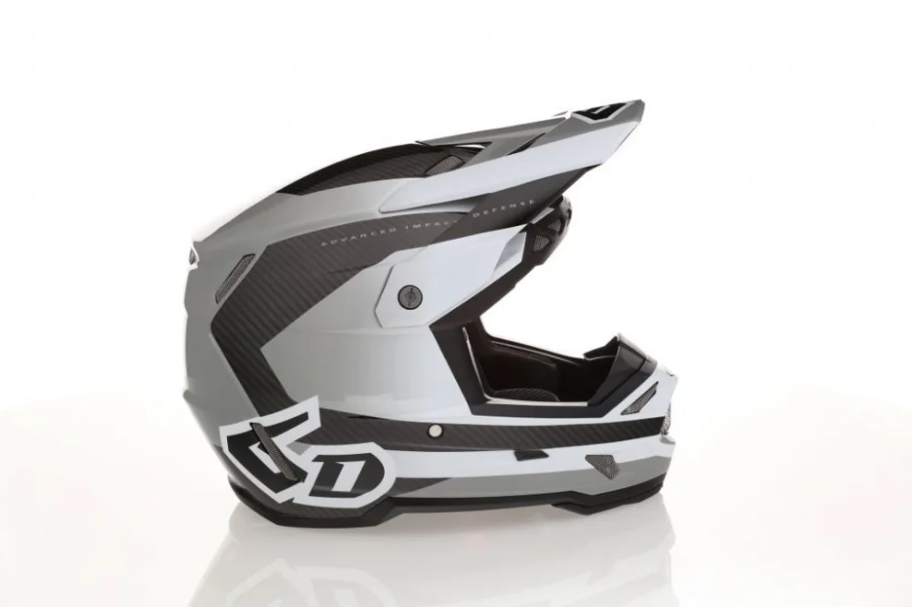 Nyhet Crosshjälm ATR-3 2026 F.I.M Pure Helmet, Gloss White