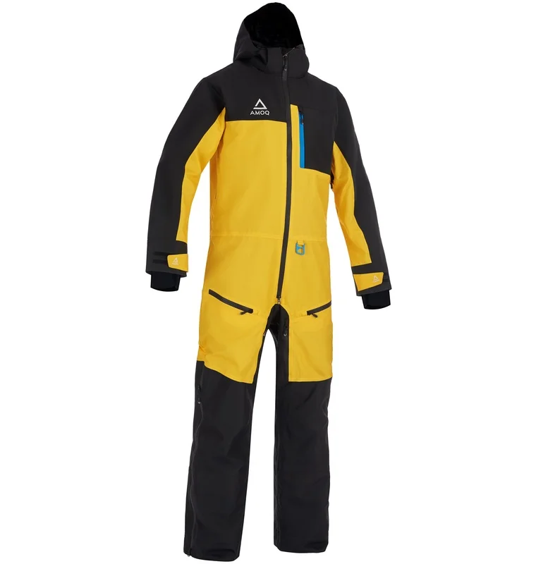 Köp nu Skoteroverall AMOQ Dynamic Fodrad Svart/Gul/Blå