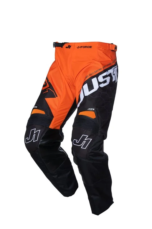 Lägg i varukorgen Crossbyxor Just1 J-Force Hexa Orange/Svart