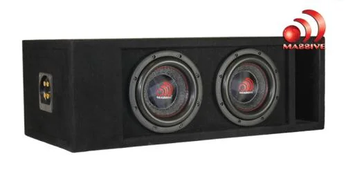 Massive Audio HIPPO XL 2x8" baslåda I lager