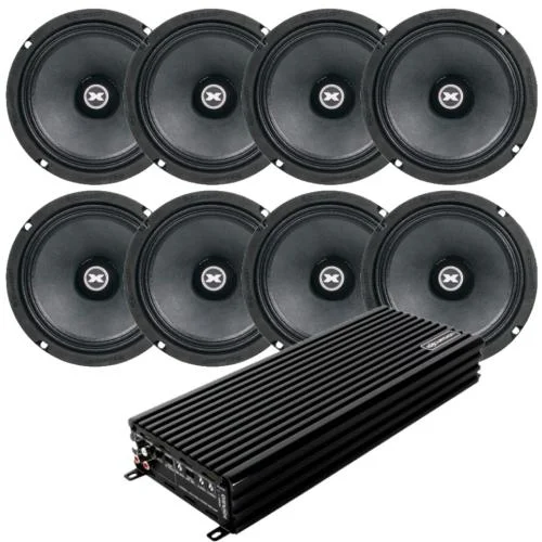 Erbjudande Excursion 8" 8-pack Ampkit