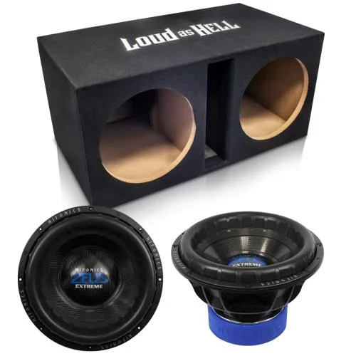 Hifonics ZEUS ZXT15 D2 2x15" LOUD AS HELL låda Köp nu