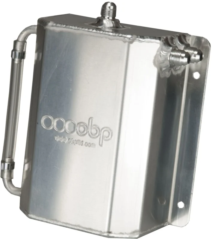 Erbjudandepris 1.5 Litre Bulkhead Mount Oil Catch Tank (JIC Male Fittings)
