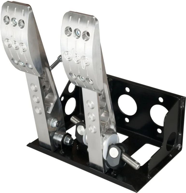 Pro-Race V2 Floor Mounted Bulkhead Fit 2 Pedal System (Brake & Clutch) Billigare