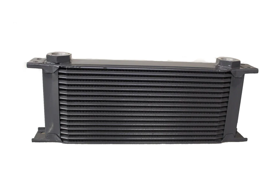 Universal 16 Row Oil Cooler Outlet