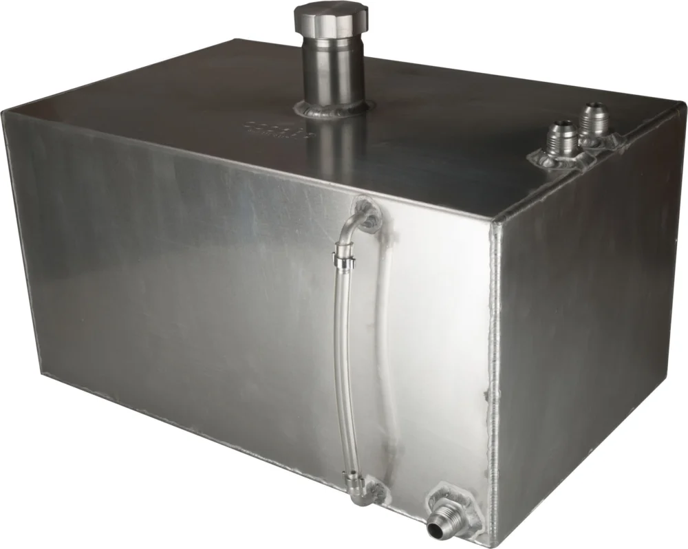 Beställ idag 6 Gallon Aluminium Baffled Fuel Tank with JIC Fittings