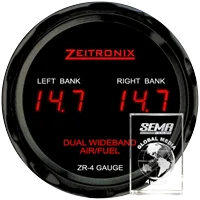 Zeitronix ZT-4 + ZR-4 dubbel lambdamätare Beställ nu