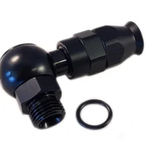 1/8″ NPT – AN3 Banjo 90° kortböj – Slangkoppling PTFE Fynd
