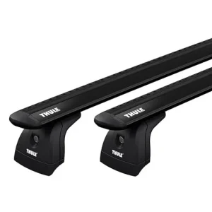 Lågt pris Thule WingBar Evo Black takräcke Fiat Fiorino 3/4/5-dr Van 2008-> Fasta fästpunkter