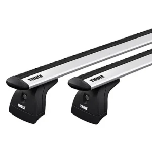 Extra rabatt Thule WingBar Evo takräcke Fiat Fiorino 3/4/5-dr Van 2008-> Fasta fästpunkter