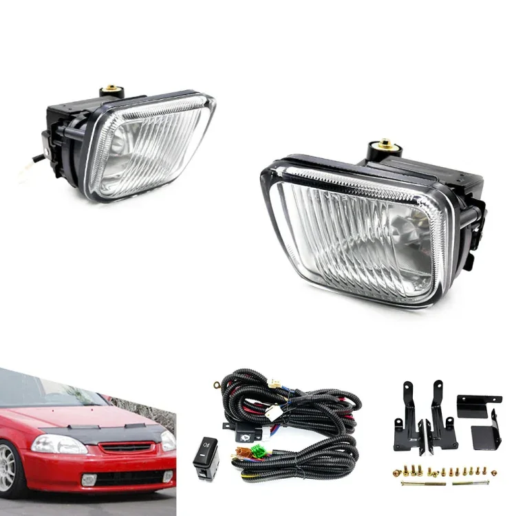 1 par modifierade dimljus fram för Honda Civic 1996-1998, för Honda Civic 1996-1998 (vitt ljus), för Honda Civic 1996-1998 (gult ljus) Beställ nu