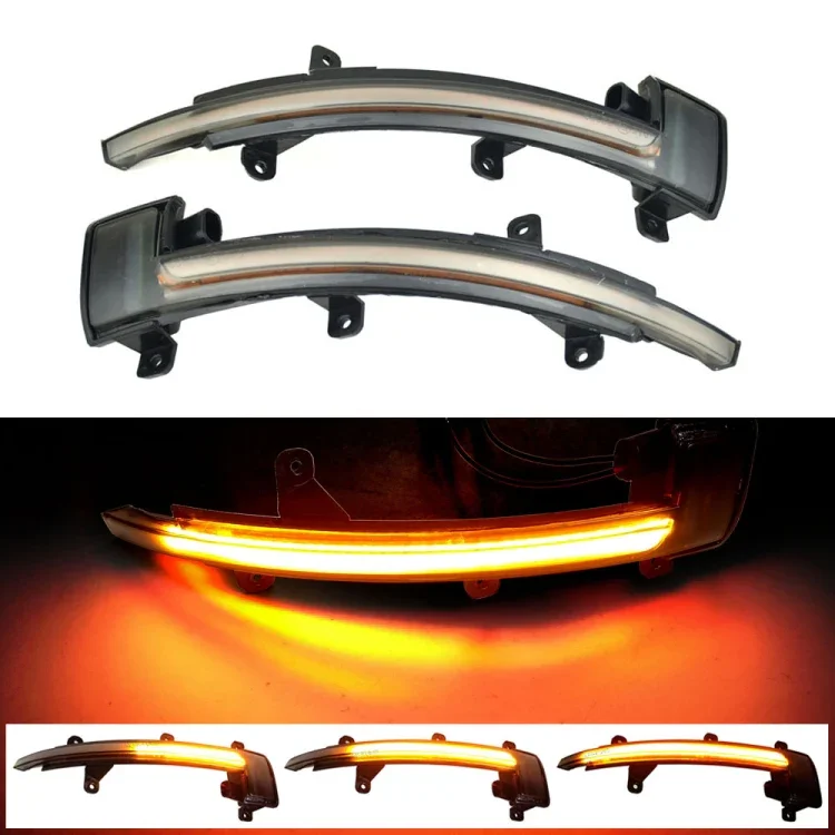 1 par för Audi TT MK2 2007-2014 Bil dynamisk LED blinkers backspegel blinkers vattenblinker, för Audi TT MK2 2007-2014 Lägg i varukorgen