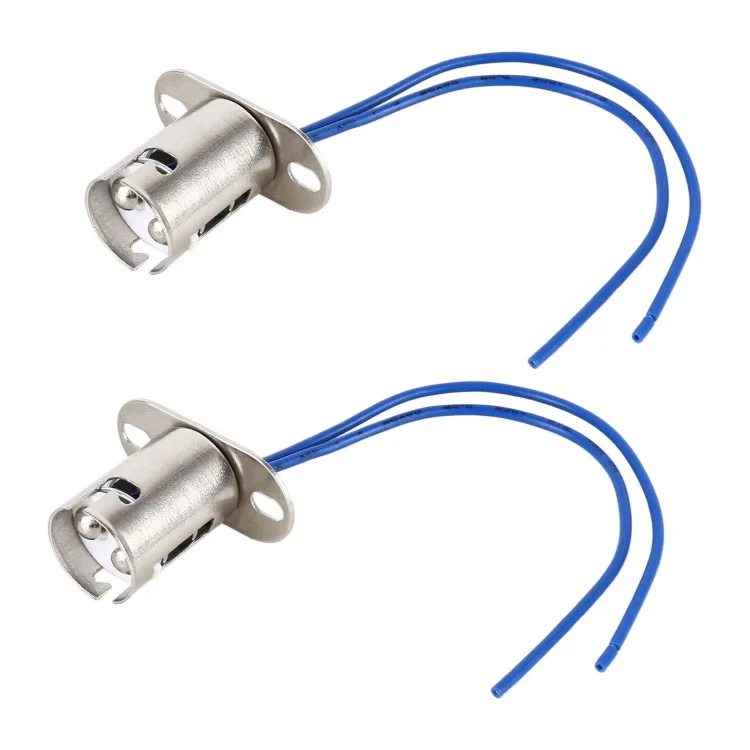 1 par bil 1157 lamphållare honsockel med kabel, 1157 Lägg i varukorgen