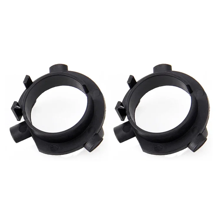 1 par H7 LED-strålkastarlamphållare adapter för KIA Sorento/Sportage R/Grand Santa Fe/K3/K4/K5, Hyundai Sonata generation 9 (2015-2017)/Coupé/nya Santafe/Veloster, för KIA/Hyundai Reapris