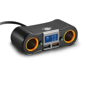 ZNB02 Billaddare Dubbel USB-cigarettändare för bil, ZNB02 Populärt val