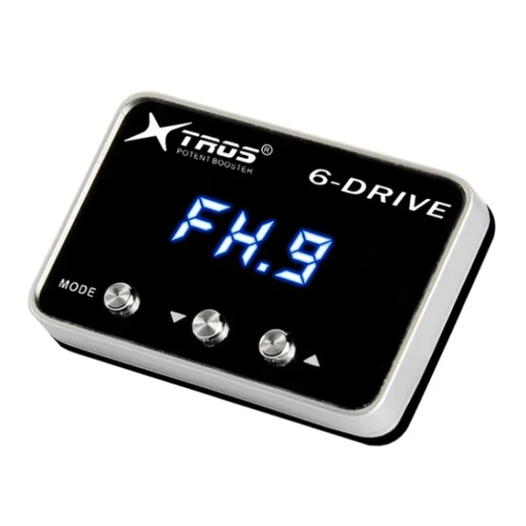 TROS TS-6Drive Potent Booster Electronic Throttle Controller, For Nissan Terra 2018-, For GreatWall Wingle 7 2012, For Nissan Sunny 2011-, For Nissan Qashqai 2008-, For Proton Alza, For Subaru Forester 2006- Begränsat erbjudande