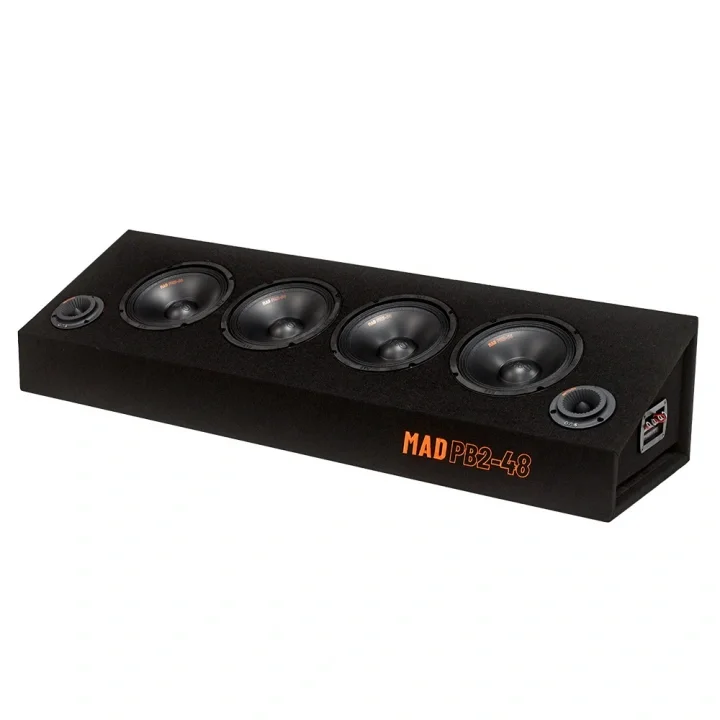 GAS MAD PB2-48, grymma 8" midbasar i färdigmonterad raggarplanka Fynd