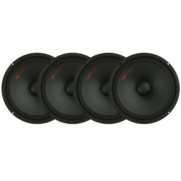 Billigare 4-pack GAS MAD PM2-104, grym 10 tums midbas