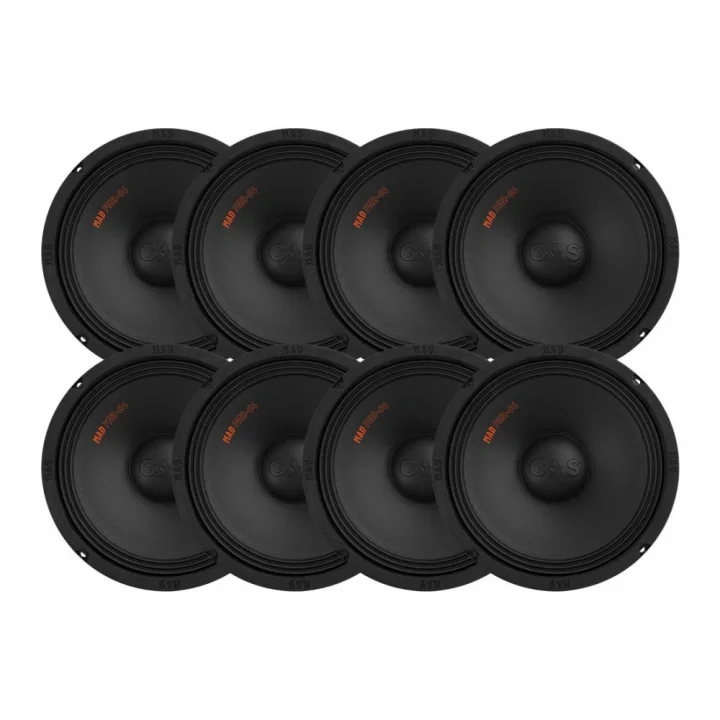 8-pack GAS MAD PM2-84, grym 8 tums midbas Begränsat antal
