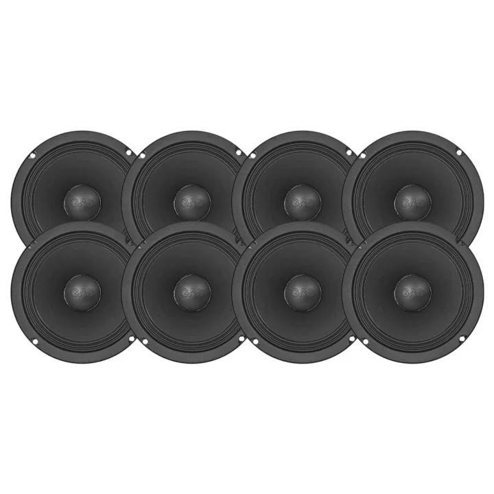 Beställ nu 8-pack GAS MAX PMW1-64N, 6.5 tums neo-midbasar