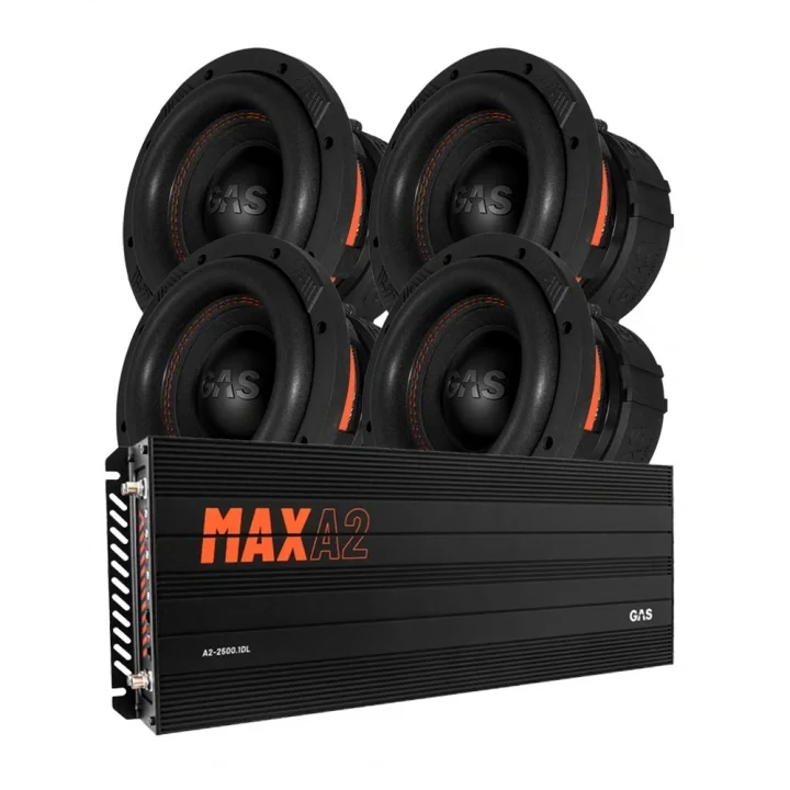 Snabb leverans 4-pack GAS MAX S1-8D1 & MAX A2-2500.1DL, baspaket till jänkare