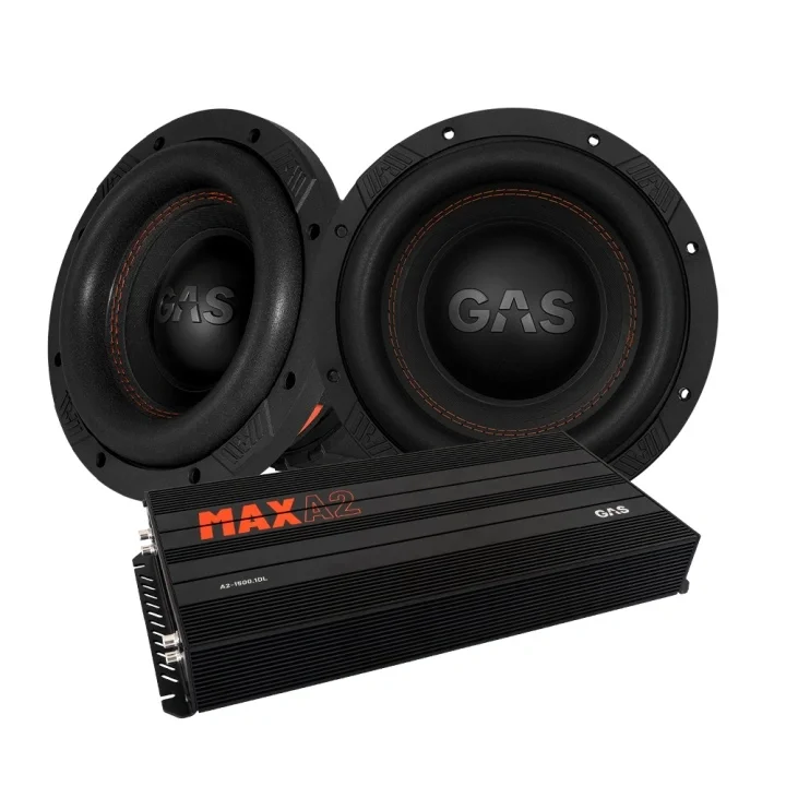2-pack GAS MAX S1-8D1 & MAX A2-1500.1D, baspaket Säker betalning