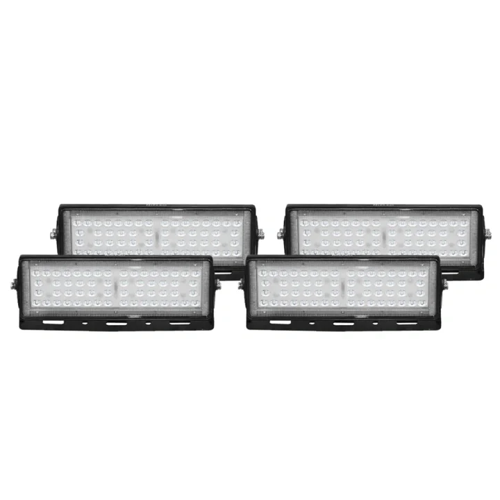 risnedsättning 4-pack Nizled 70 grader LED Light 70W, arbetsljuspaket