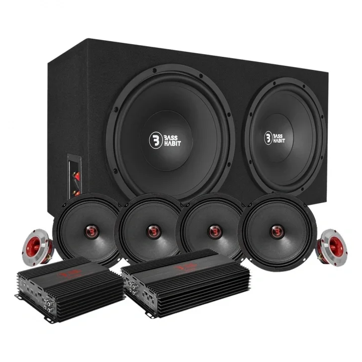 Köp nu Bass Habit PL212 med SR165M, SPL helhetspaket med steg