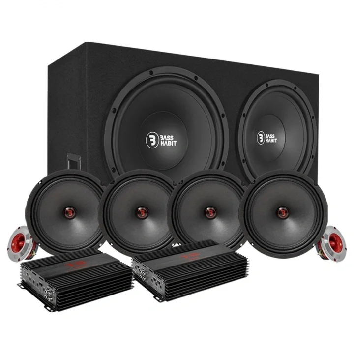 Populär Bass Habit PL212 med SR200M, SPL helhetspaket med steg