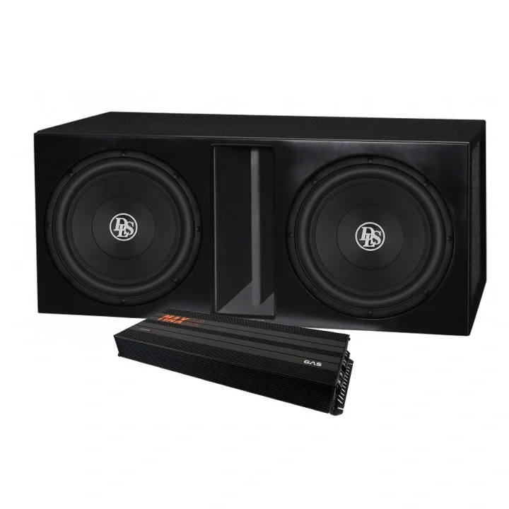 Handla nu 2-pack DLS RCW12.D2 i låda med GAS MAX A2-2500.1DL, baspaket