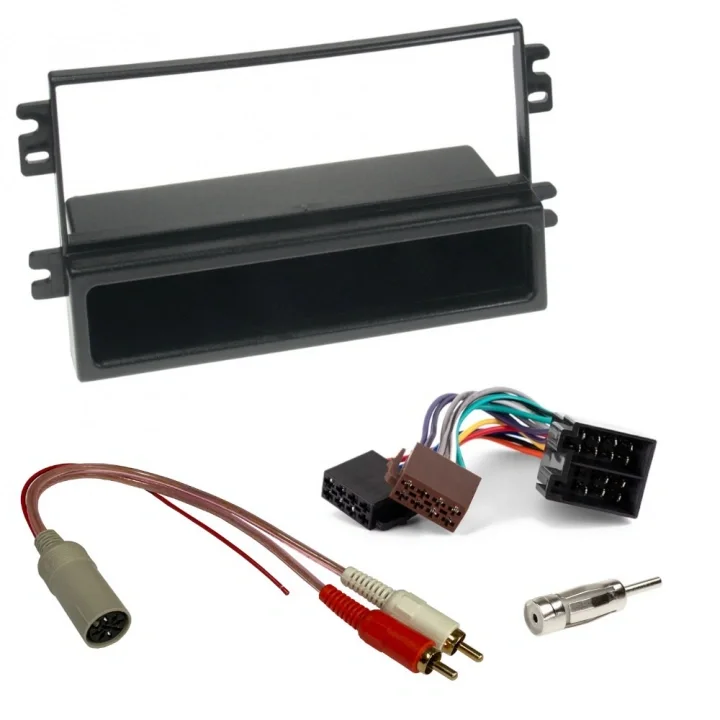 Installationskit Saab 9-3 OG m/ AS3, 1-DIN med prylfack (utan rattstyrning) Populär