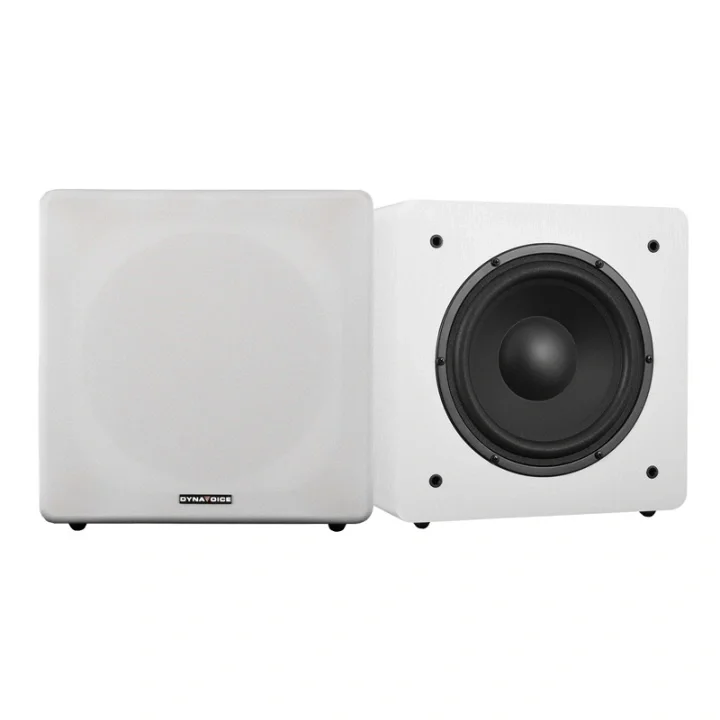 Dynavoice Challenger Sub 8 aktiv subwoofer, vitt 2-PACK Billig