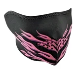Facemask (halvmask) Pink Flames Bästa pris