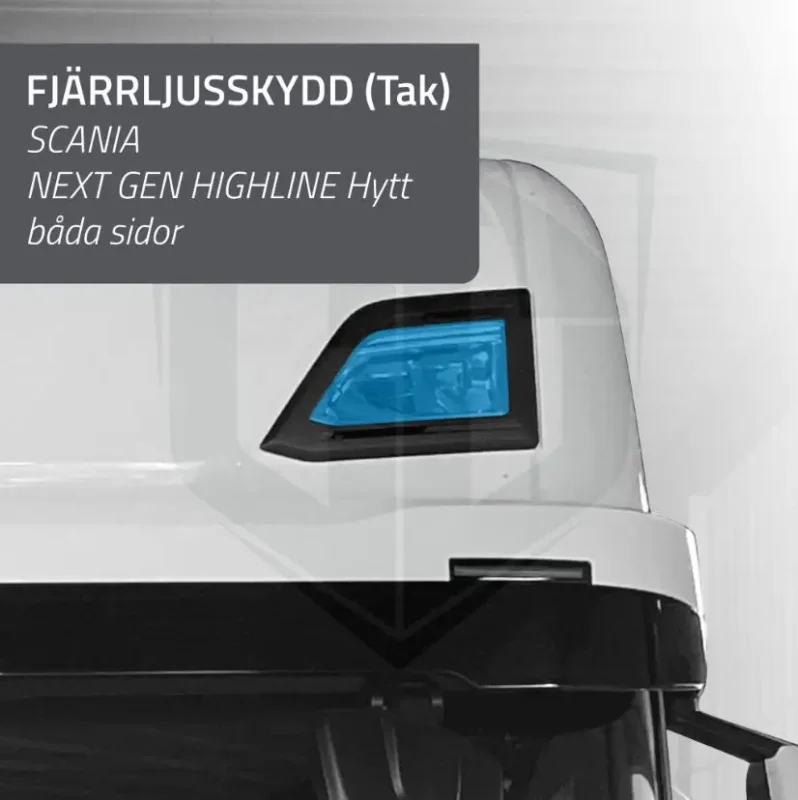 Fjärrljusskydd Scania Next Gen Highline (tak) – smoke Erbjudande