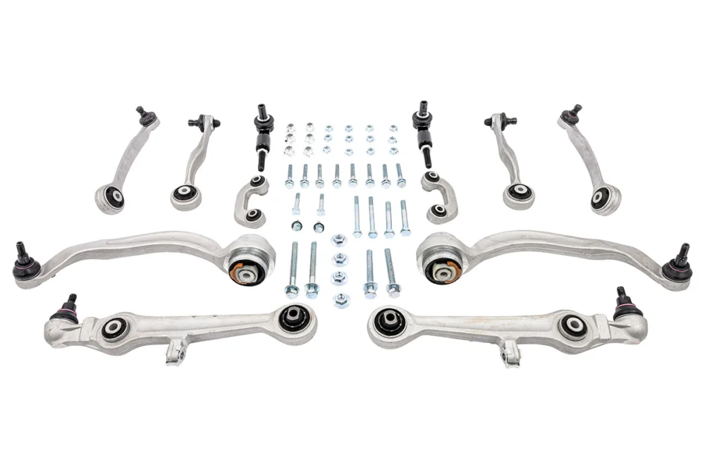 Premium Länkarmskit fram H/V Audi A4, A6, VW Passat